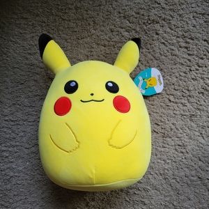 NWT Pokemon Pikachu Squishmallow 10" Plush Toy
